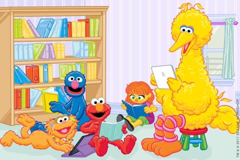 sesame street reading