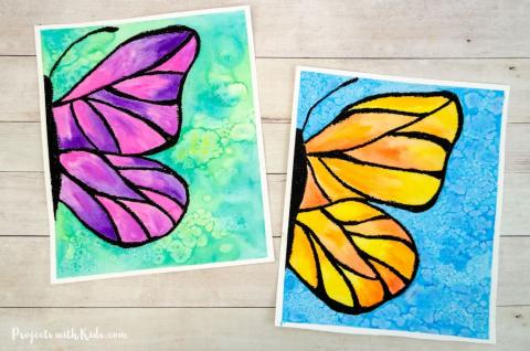 butterfly watercolor