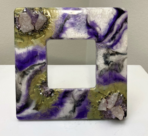 Resin photo frame