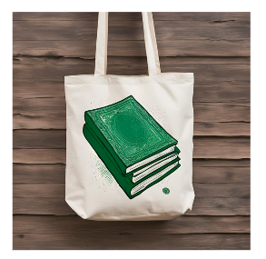 Tote bag with image