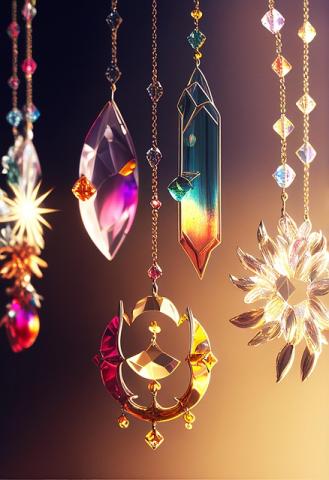 Crystal and Bead Suncatchers