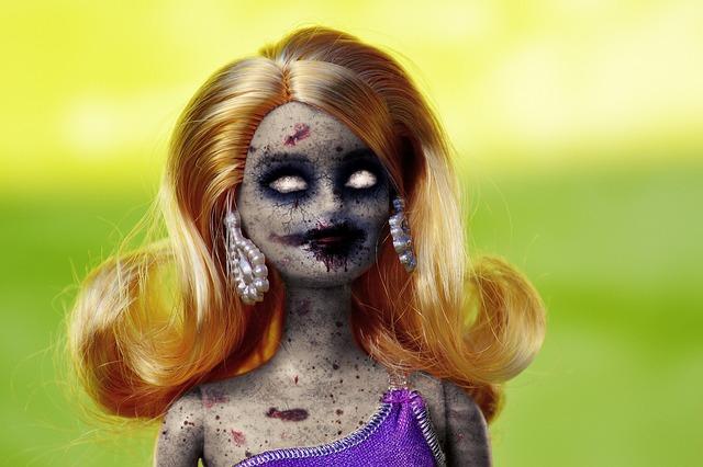 DIY Zombie Barbie