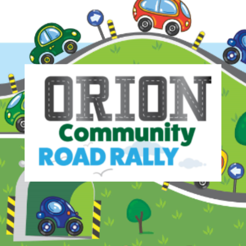 Orion Community Road Rally logo