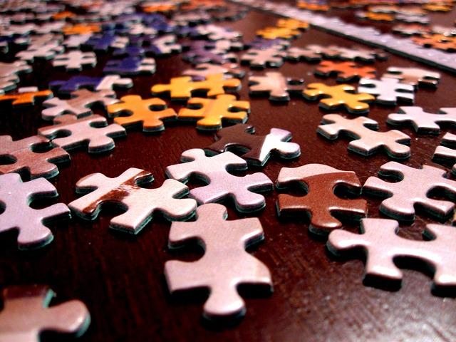 Picture of puzzle pieces