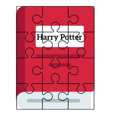 Book that looks like a puzzle